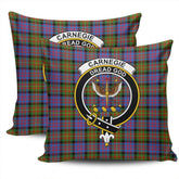 Clan Carnegie Ancient Tartan Crest Pillow Cover DE43 Clan Carnegie Tartan Today